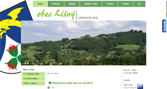Desktop Screenshot of lisny.cz